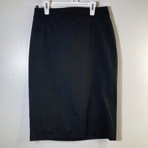 Womens‎ Tadashi Shoji Pencil Skirt Black 8 Cut #26613 Style CY70264M